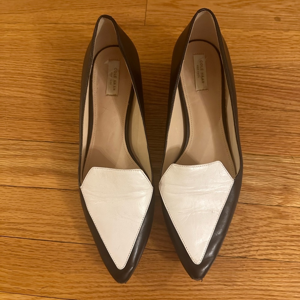 Cole Haan Women’s colorblock pointed flats 7.5